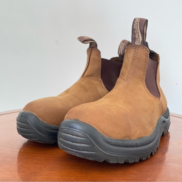 Blundstone Women’s 163 CSA Steel Toe Leather Chelsea Work Boot | AU 3 - Picture 4 of 8